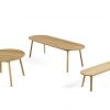 TRIANGLE Leg Bench de HAY / Roble Macizo / Medium - Imagen 4