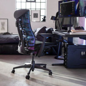 EMBODY®GAMING CYAN /  Modelo Fully / Prof. de Asiento