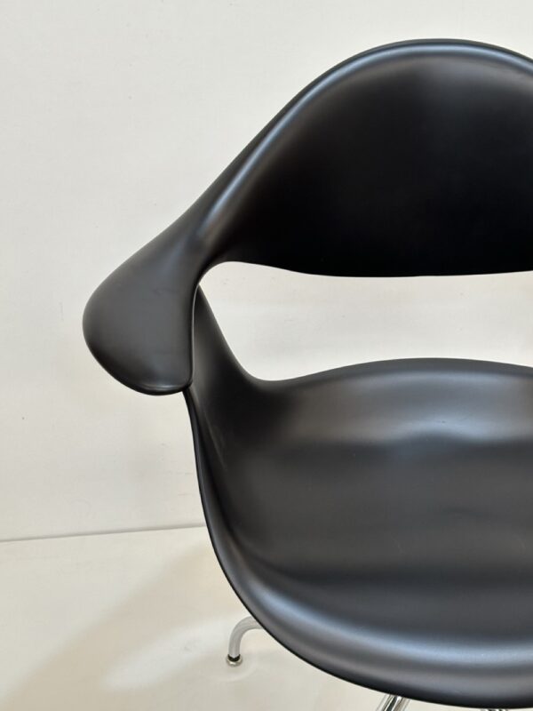 VINTAGE NELSON Swag Leg ArmChair Negra - Imagen 2
