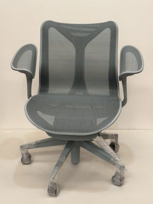 VINTAGE COSM ™ GLACIER / Respaldo Bajo / Brazos Leaf