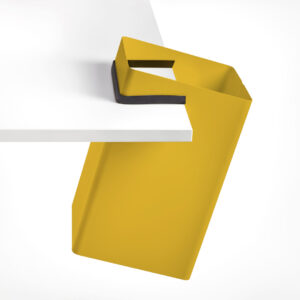 LUGANO Papelera Amarillo / Made Design BCN